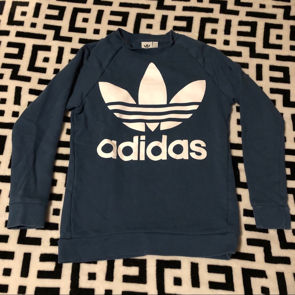 Adidas Teal Sweatshirt XS